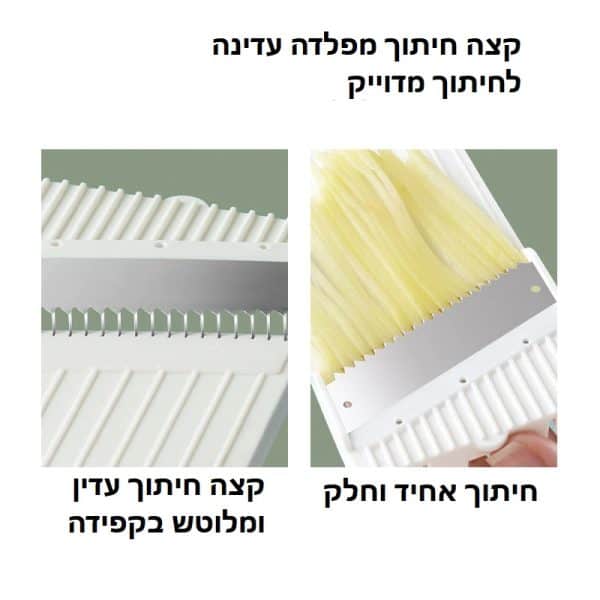 מנדולינה עם חיתוך מדוייק ואחיד