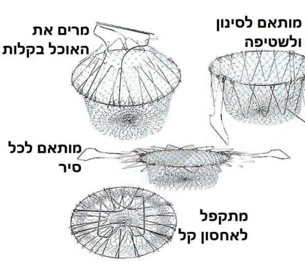 נשטף בקלות ומתקפל