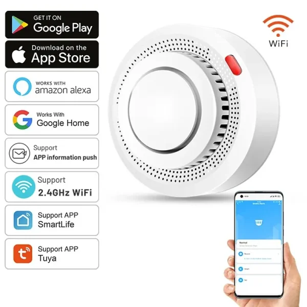 גלאי עשן חכם WIFI