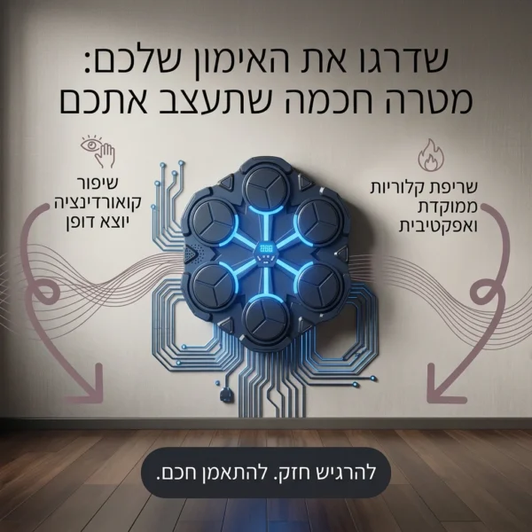⁦אגרוף מוזיקלי + כפפות במתנה⁩ – תמונה ⁦3⁩