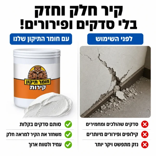 ⁦הפתרון המהיר לקיר כמו חדש⁩ – תמונה ⁦4⁩
