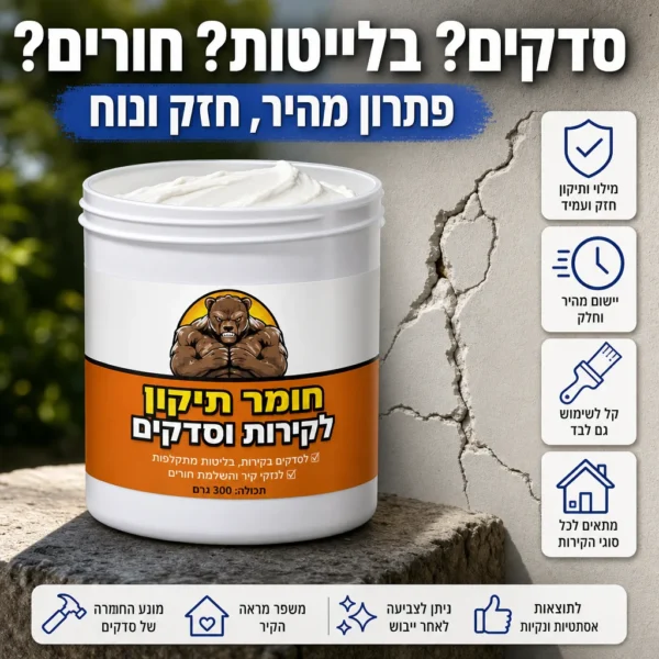 ⁦הפתרון המהיר לקיר כמו חדש⁩ – תמונה ⁦5⁩