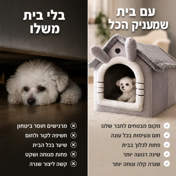 ⁦הבית החם והבטוח לחבר הפרוותי⁩ – תמונה ⁦7⁩