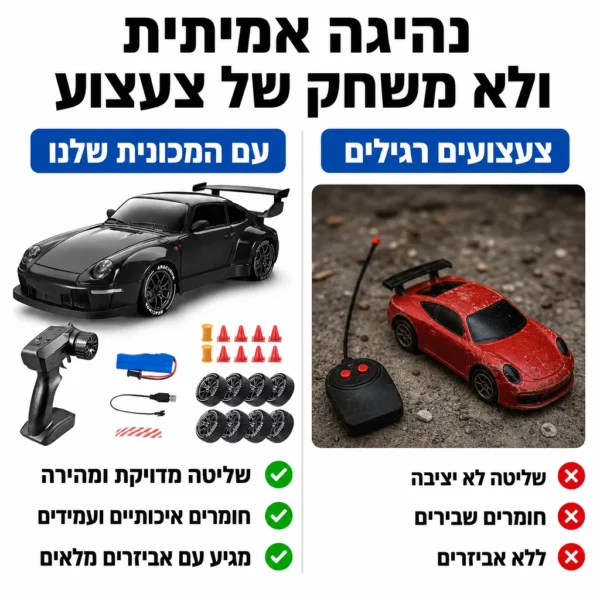 ⁦מכונית הדריפטים לשליטה מוחלטת⁩ – תמונה ⁦2⁩
