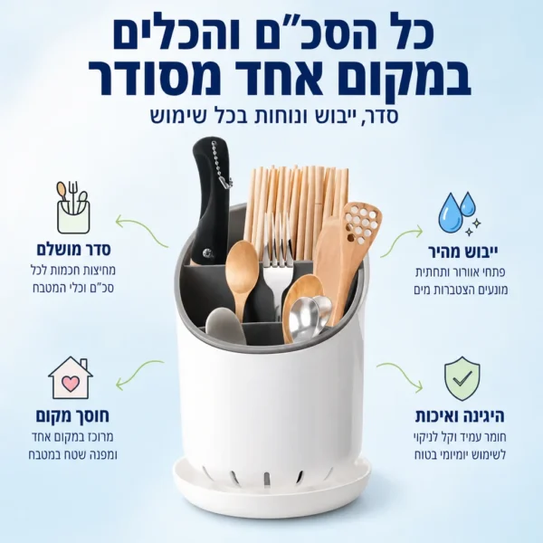⁦הפתרון לסכו"ם יבש ושיש נקי⁩ – תמונה ⁦5⁩